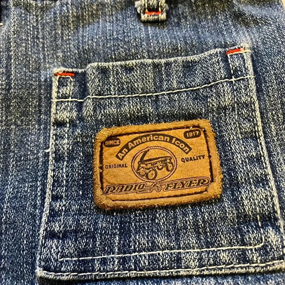 Radio Flyer - Vintage jean denim overalls - 18M - Picture 10 of 10